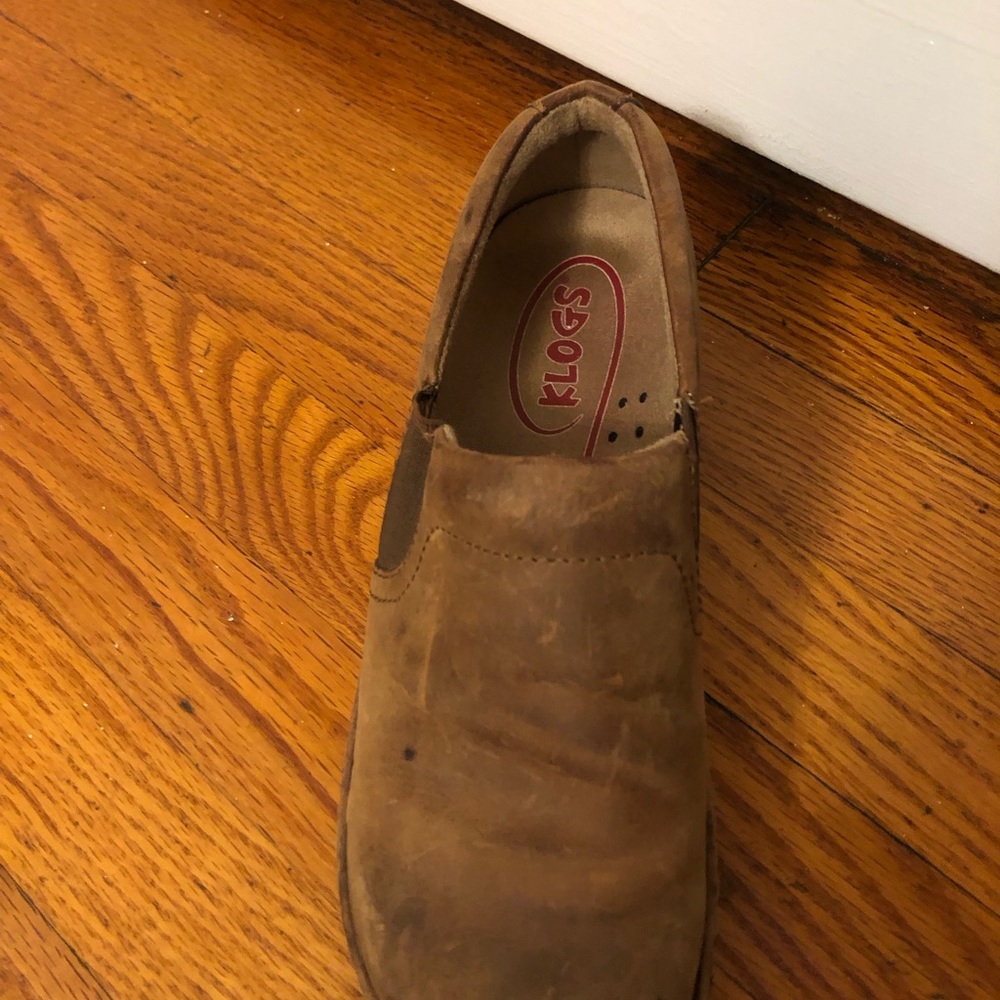 Klogs Brown Slip-On Mules